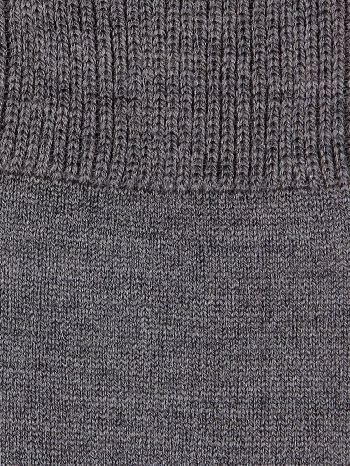 Falke Kids socks Comfort Wool SO Grey in Grey 1506428391-562532123-4.jpg | NICKIS.com