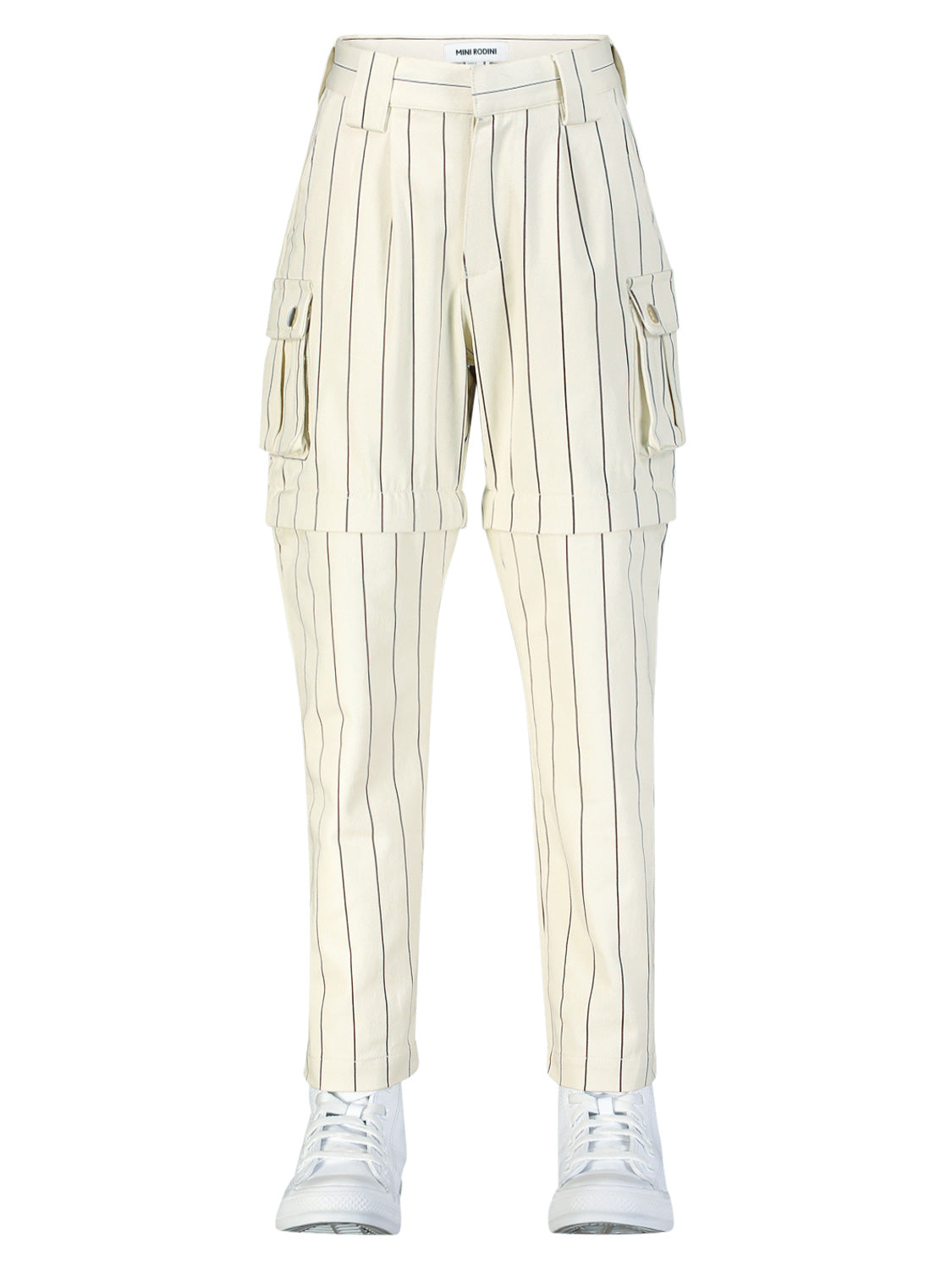 Mini Rodini Kids Cargo Trousers Stripe in 1706612899-6901886329-4.jpg | NICKIS.com