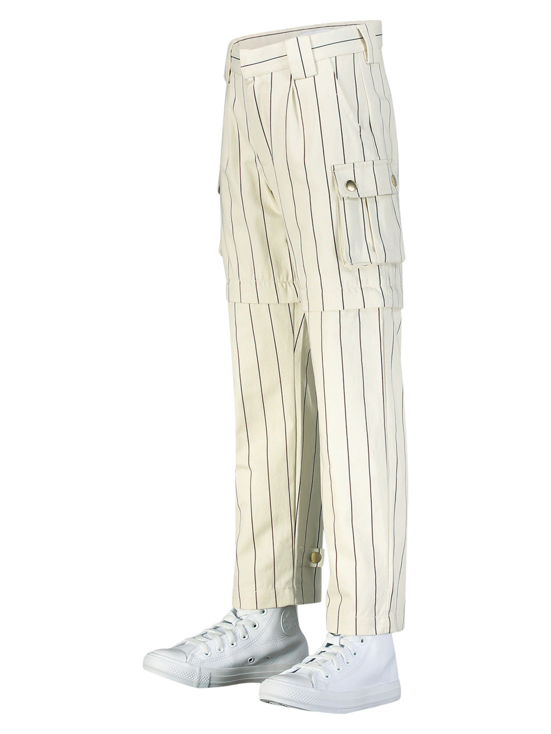 Mini Rodini Kids Cargo Trousers Stripe in 1706612900-6901886329-5.jpg | NICKIS.com