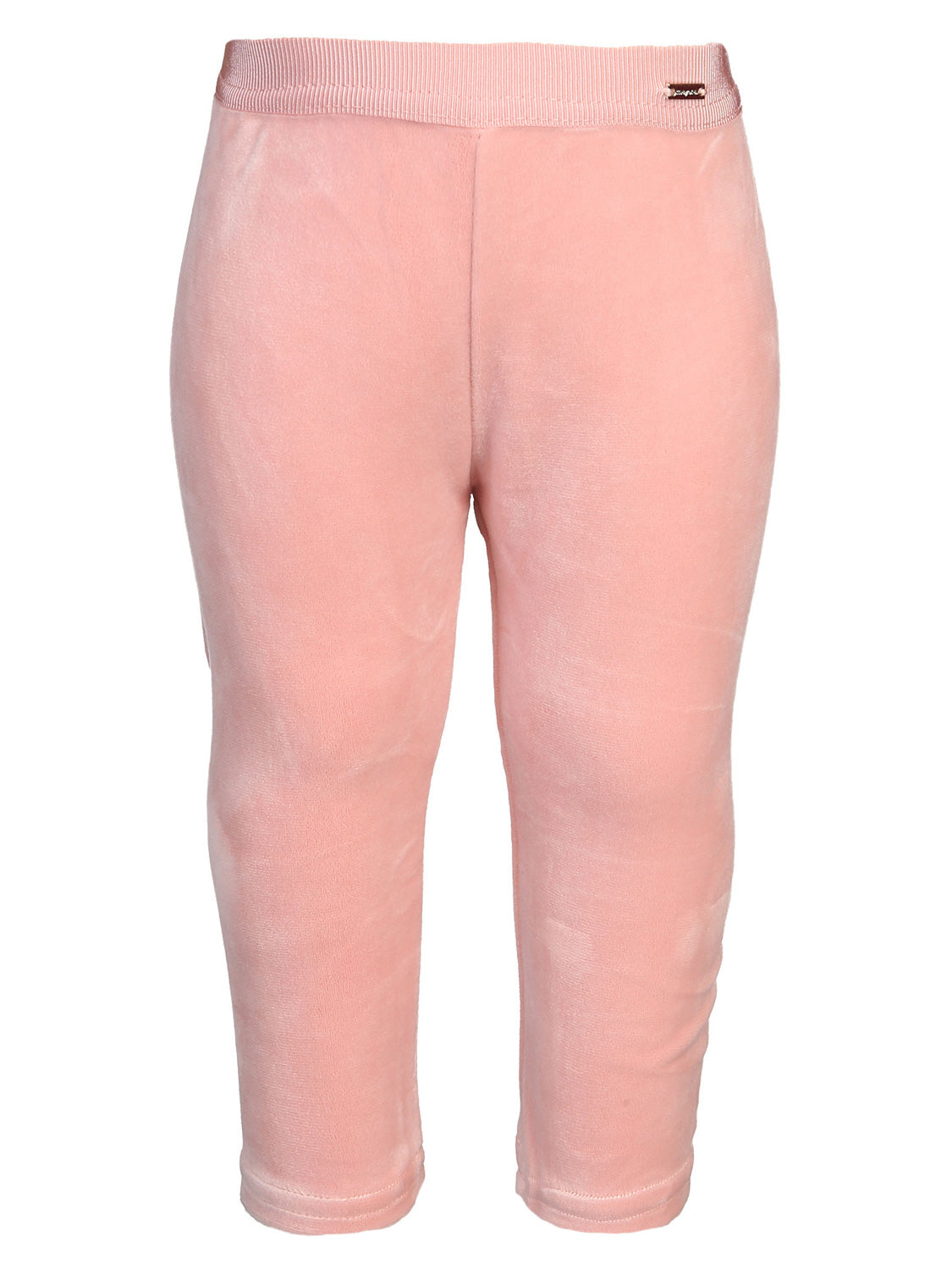 Leggings BABY PLUSH in rosa rosa: Kinder-Veloursleggings mit elastischem Bund, ideal für gemütliche Stunden und stilvolle Outfits. Perfekt für die babymode von bellybutton.
