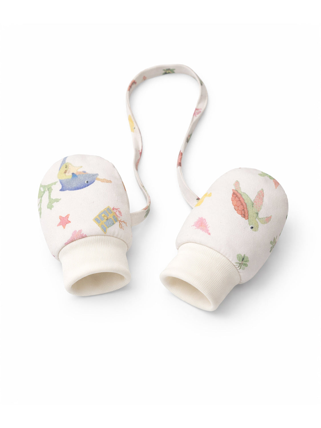 Baby Mittens Ocean