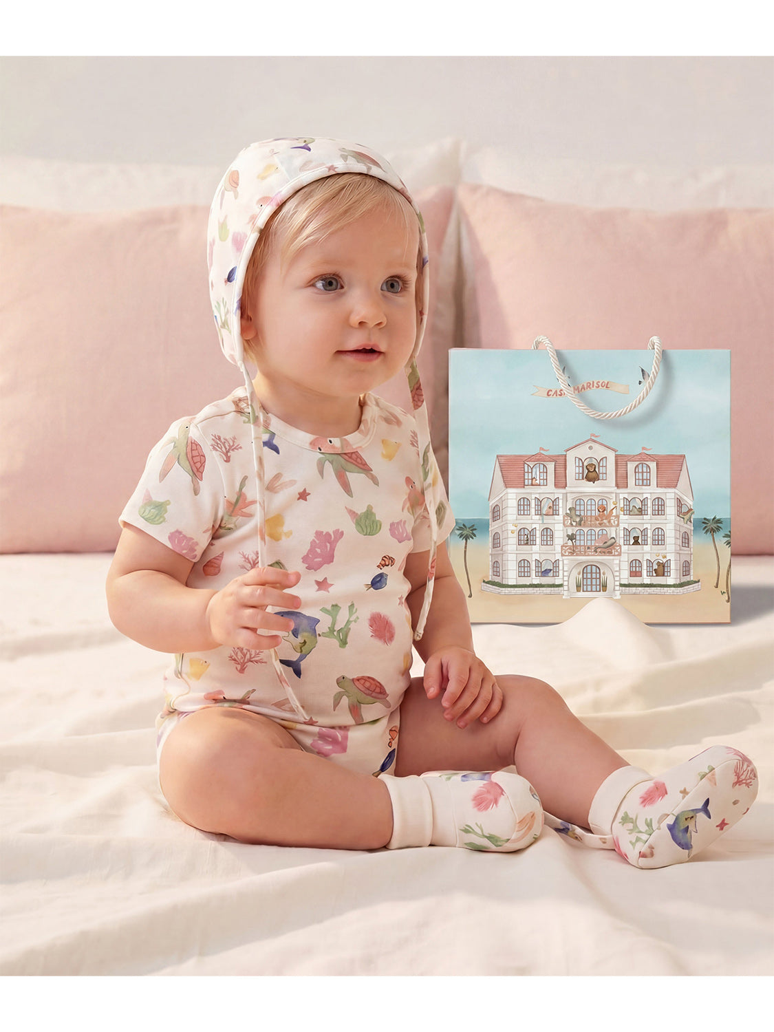 Baby Booties Ocean