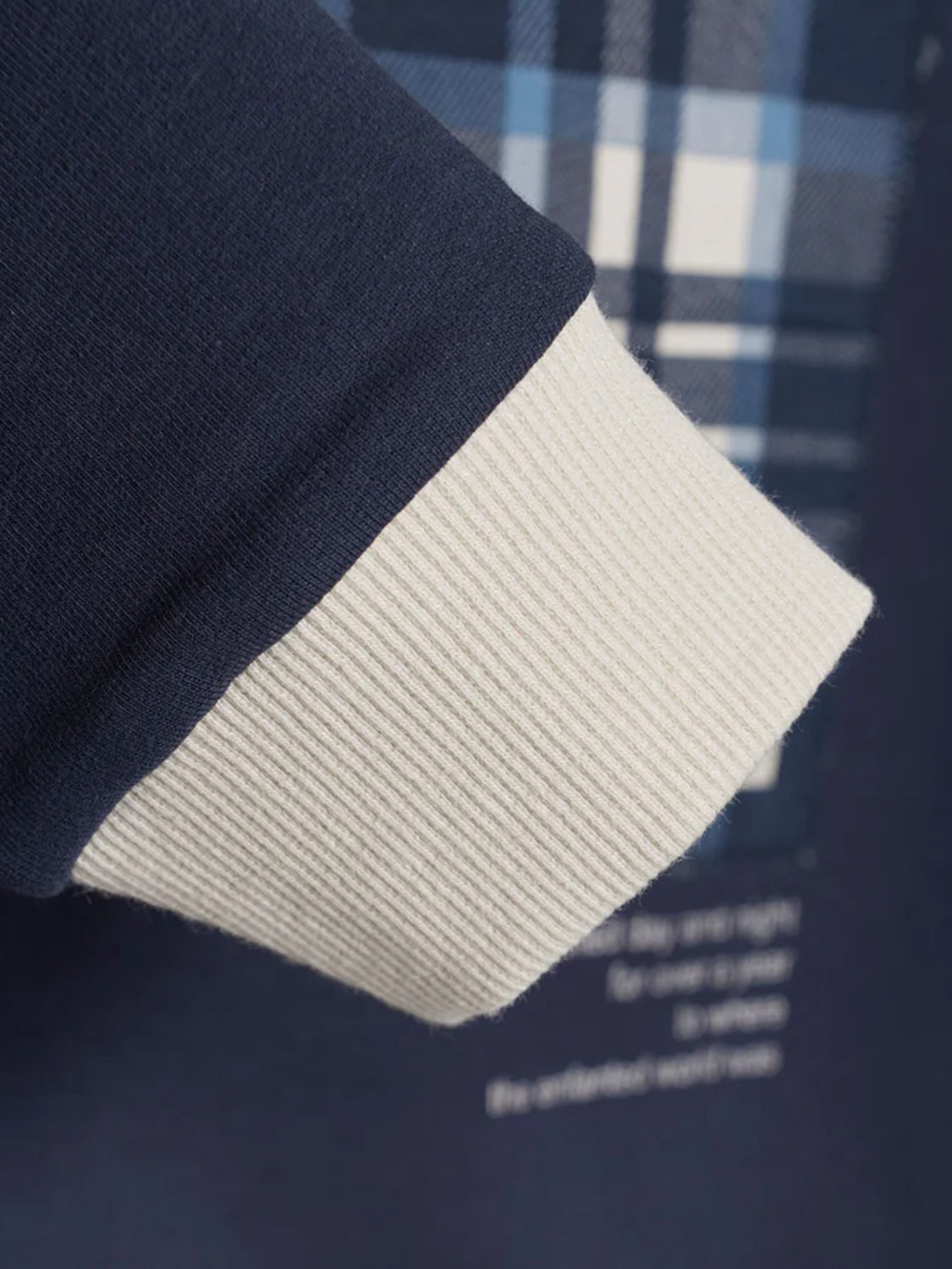 Navy blue sweatshirt
