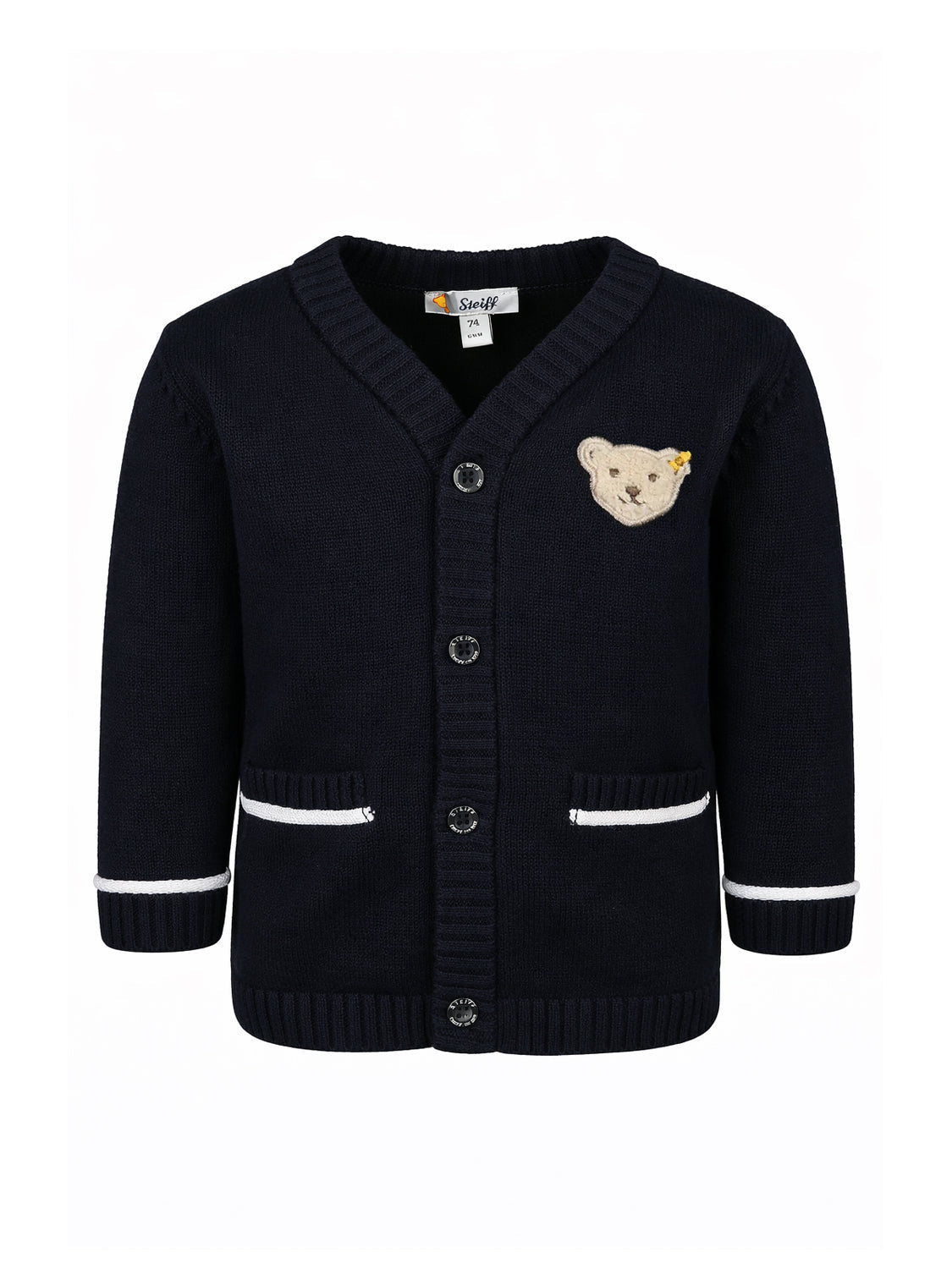 Sweatjacke Marineblau