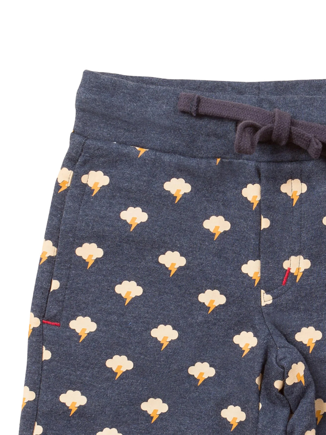 Navy blue sweatshorts