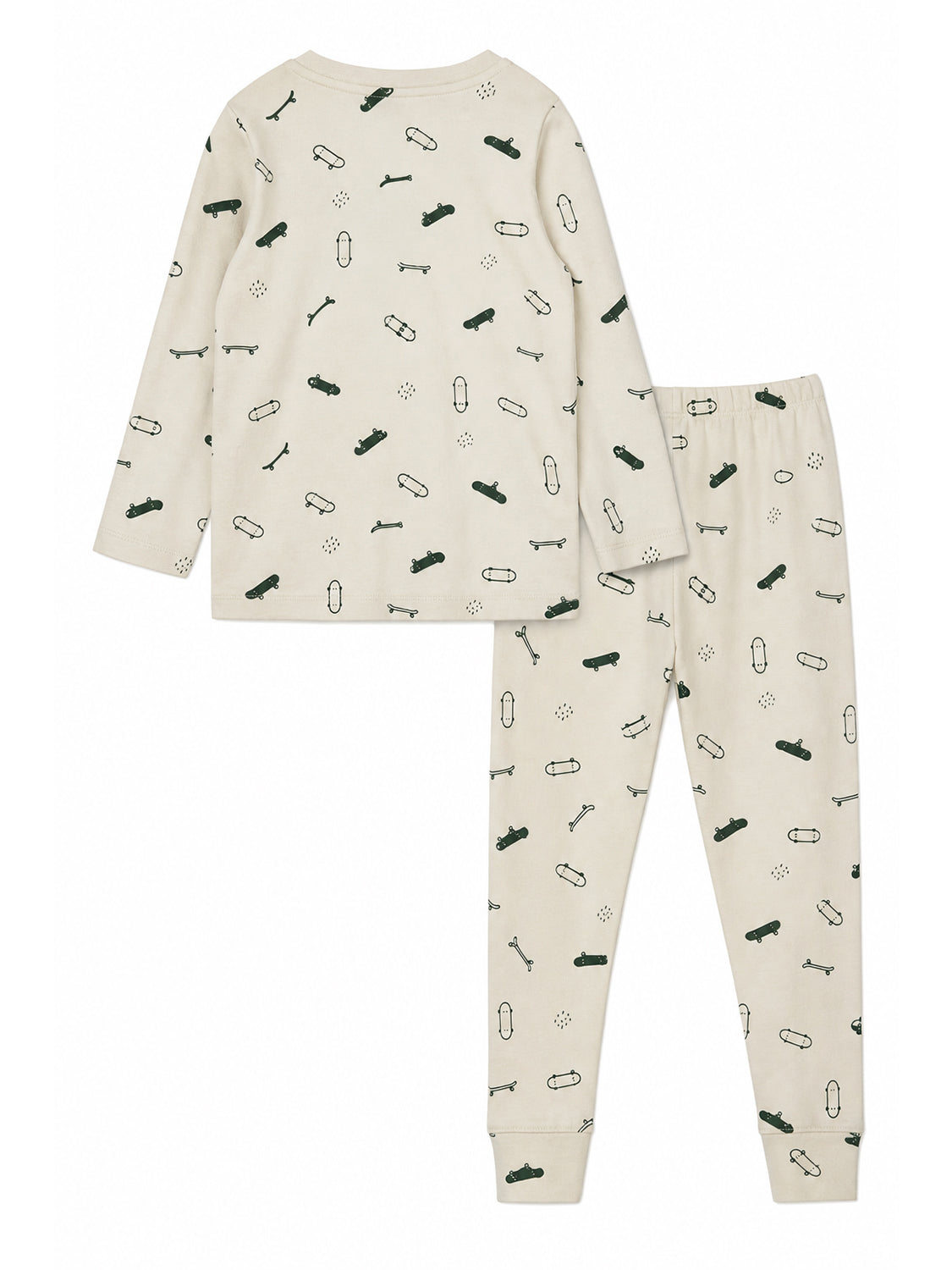 Pyjama Cremeweiß