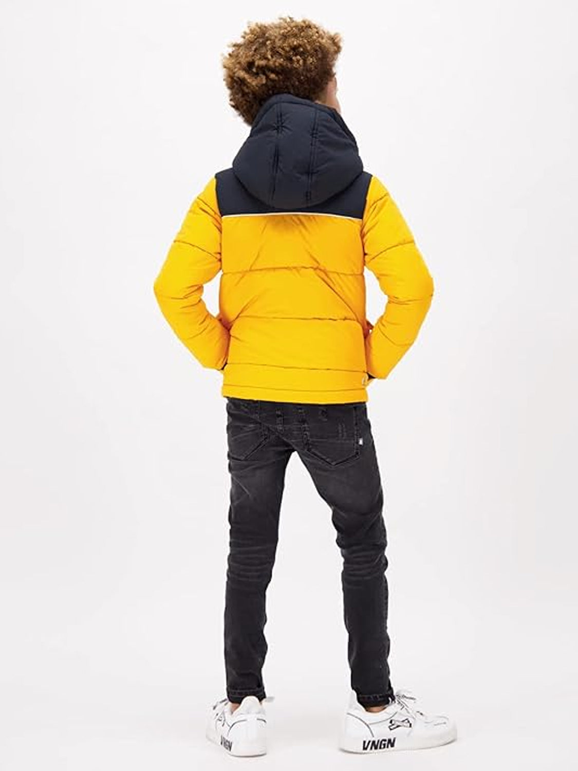 Winterjacke Gelb