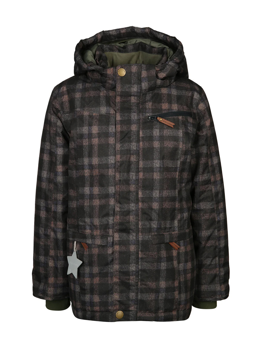 Skijacke Blau