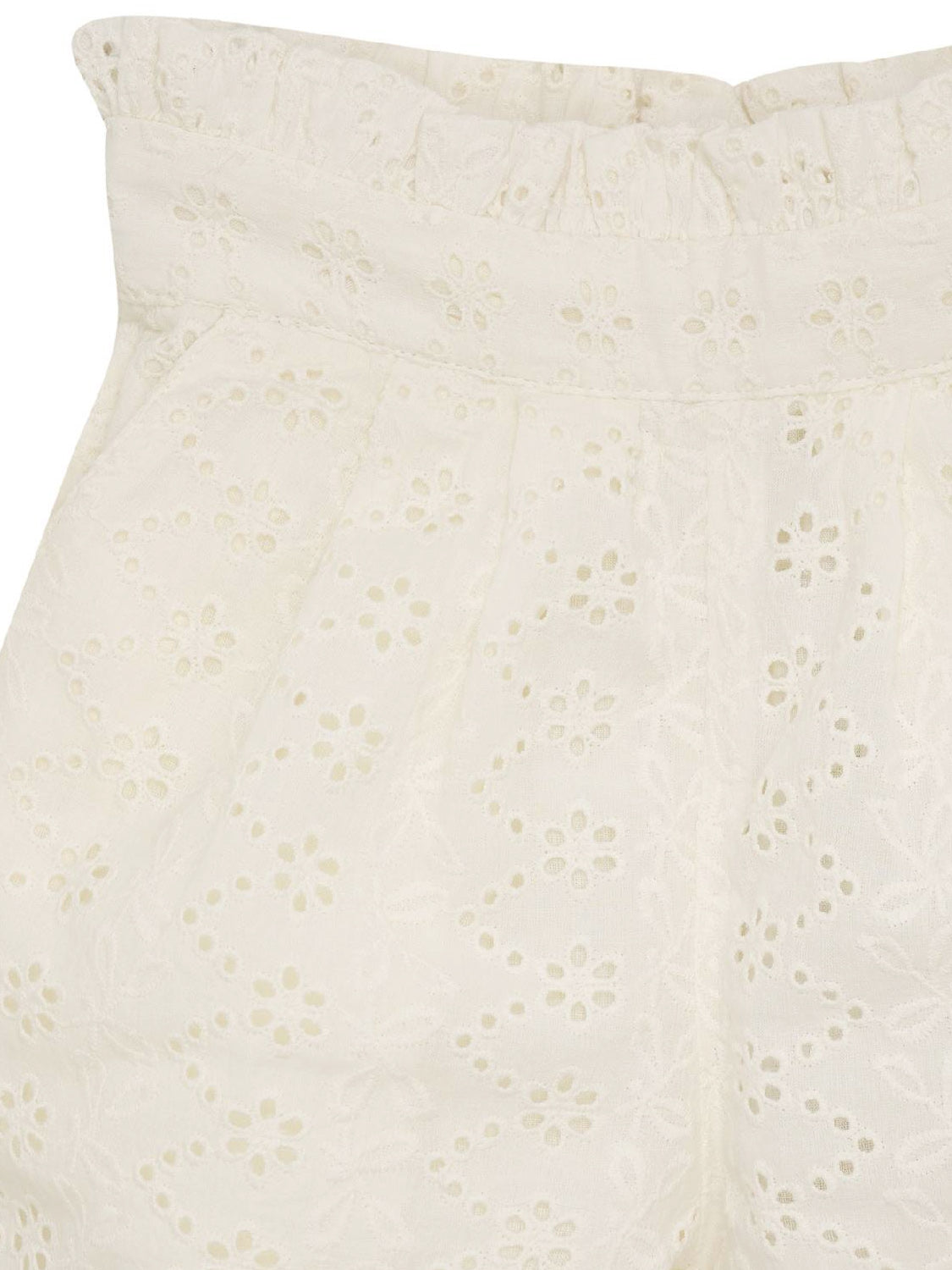 Shorts Cremeweiß