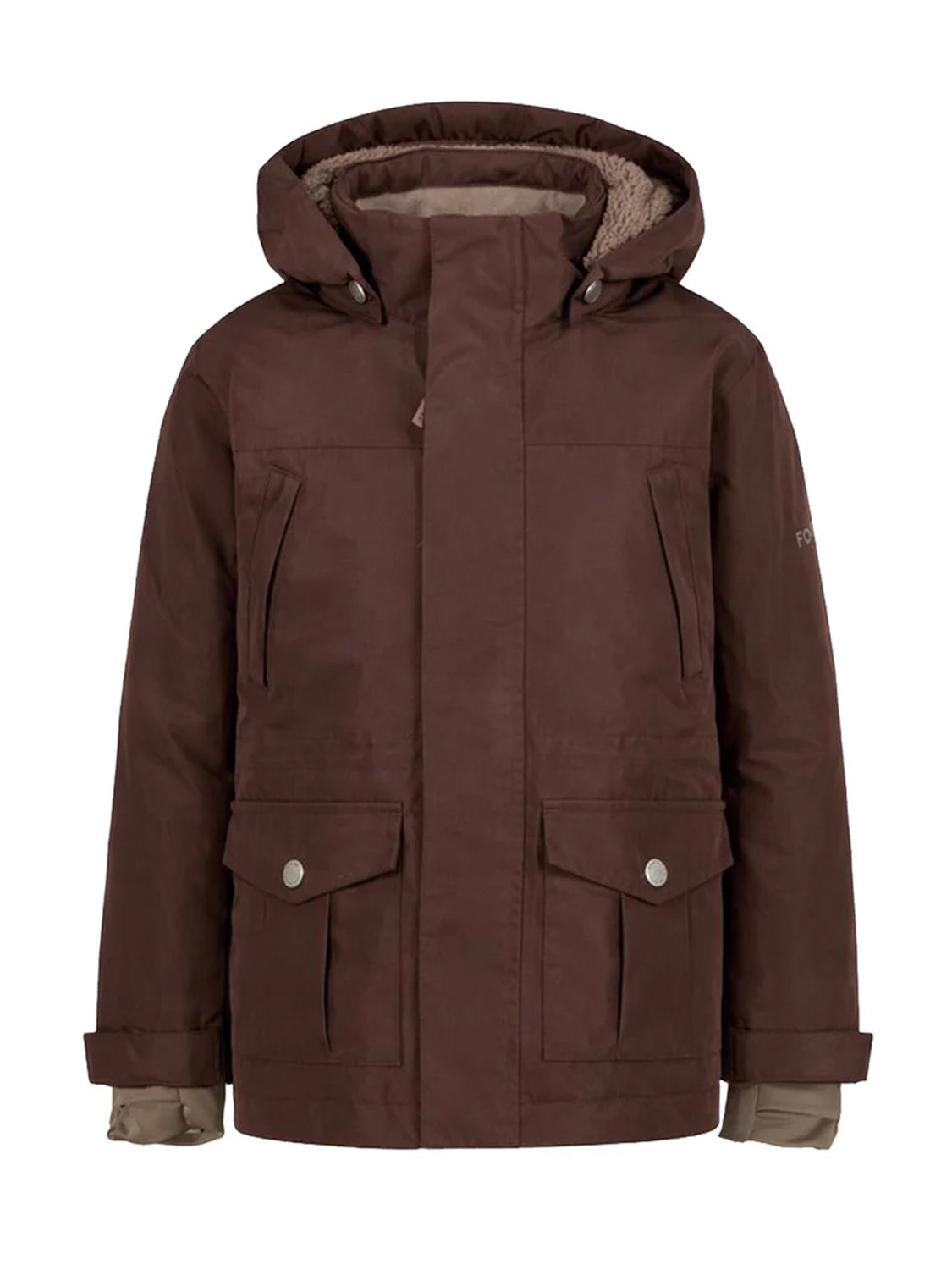 Winterjacke Braun