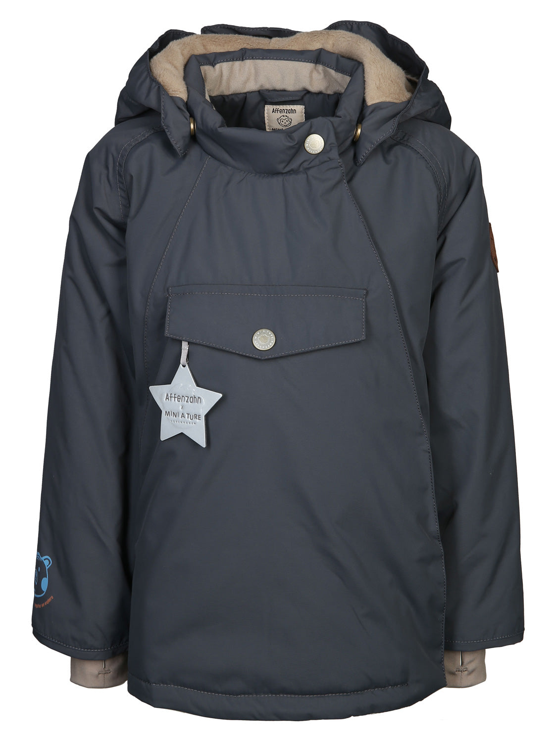 Winterjacke Forged Iron Blue