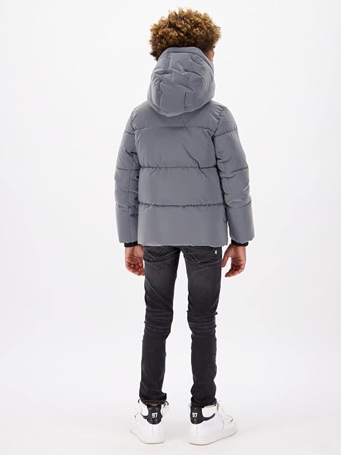 Winterjacke Grau