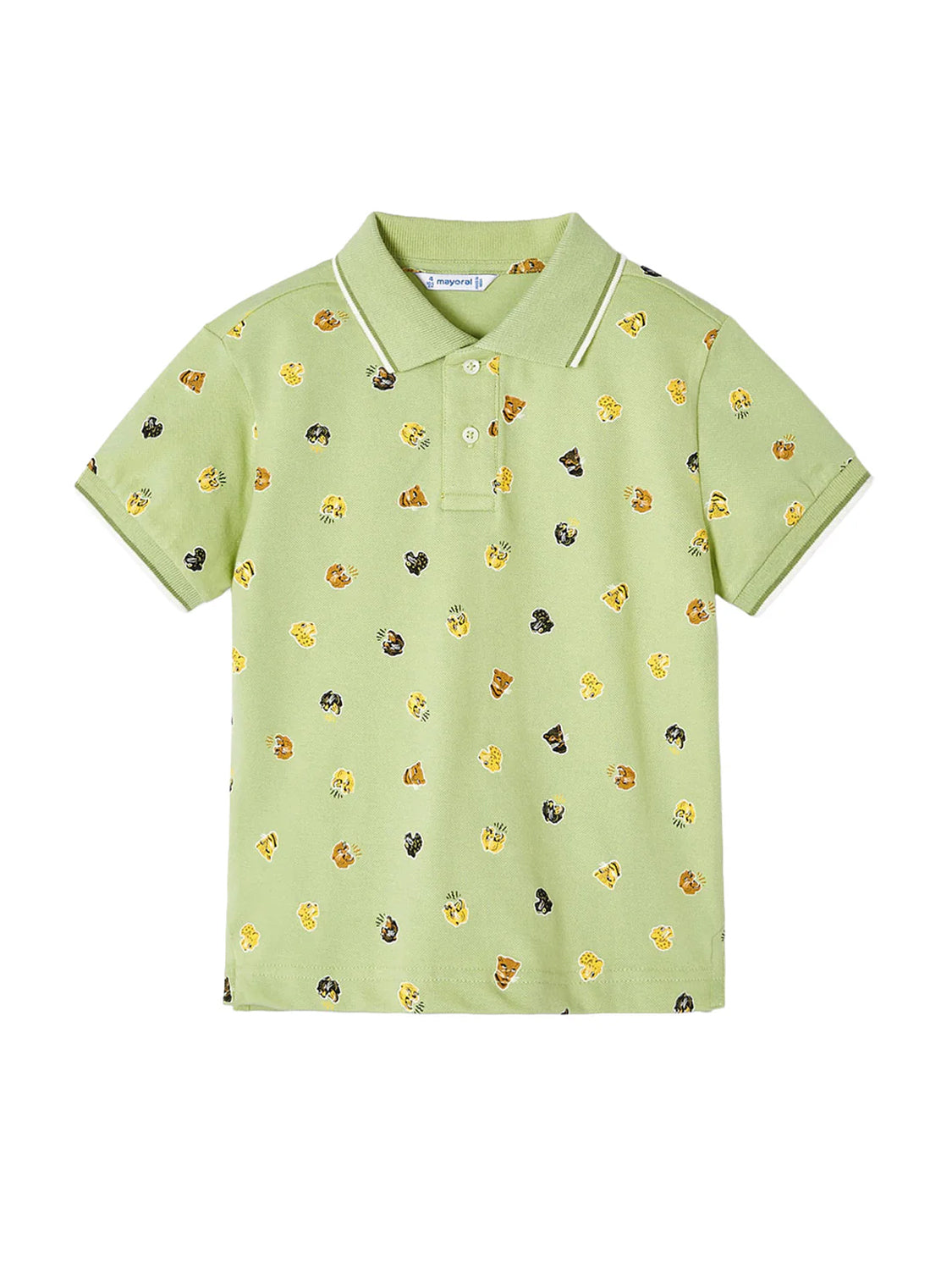 Polo shirt WILD in aloe aloe
