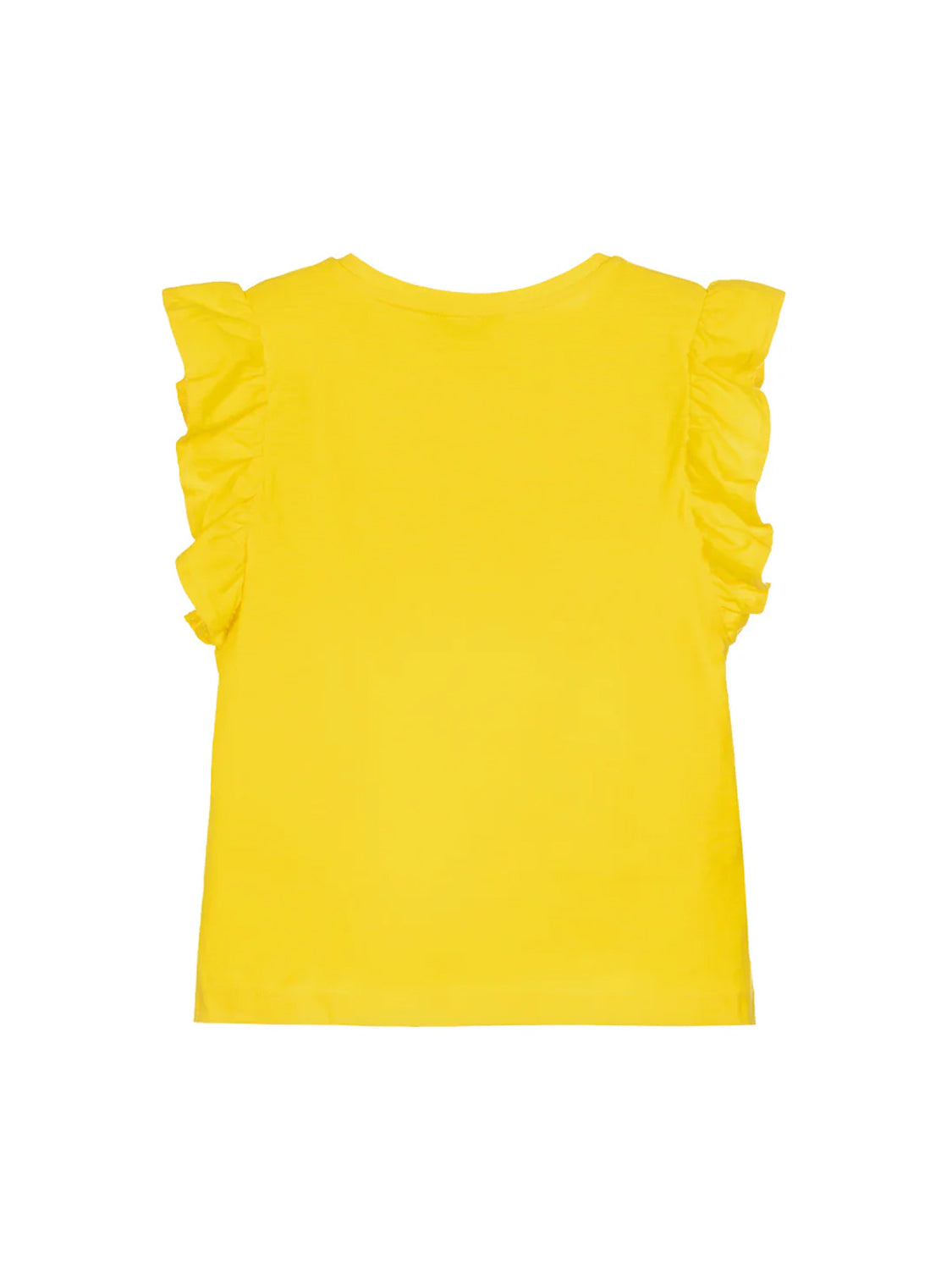 Top ALA with cap sleeves in yellow yellow
