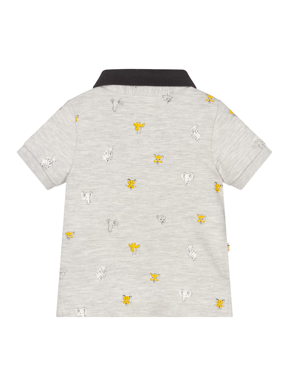 Polo shirt short PATTERN MINI in grey grey