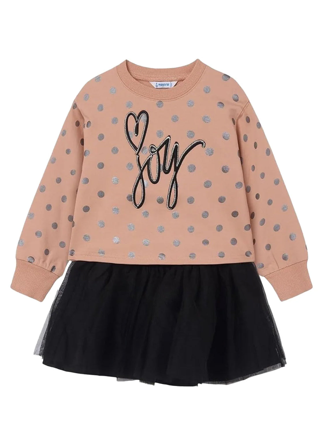 Tulle skirt JOY 2-piece in black/rose black/rose