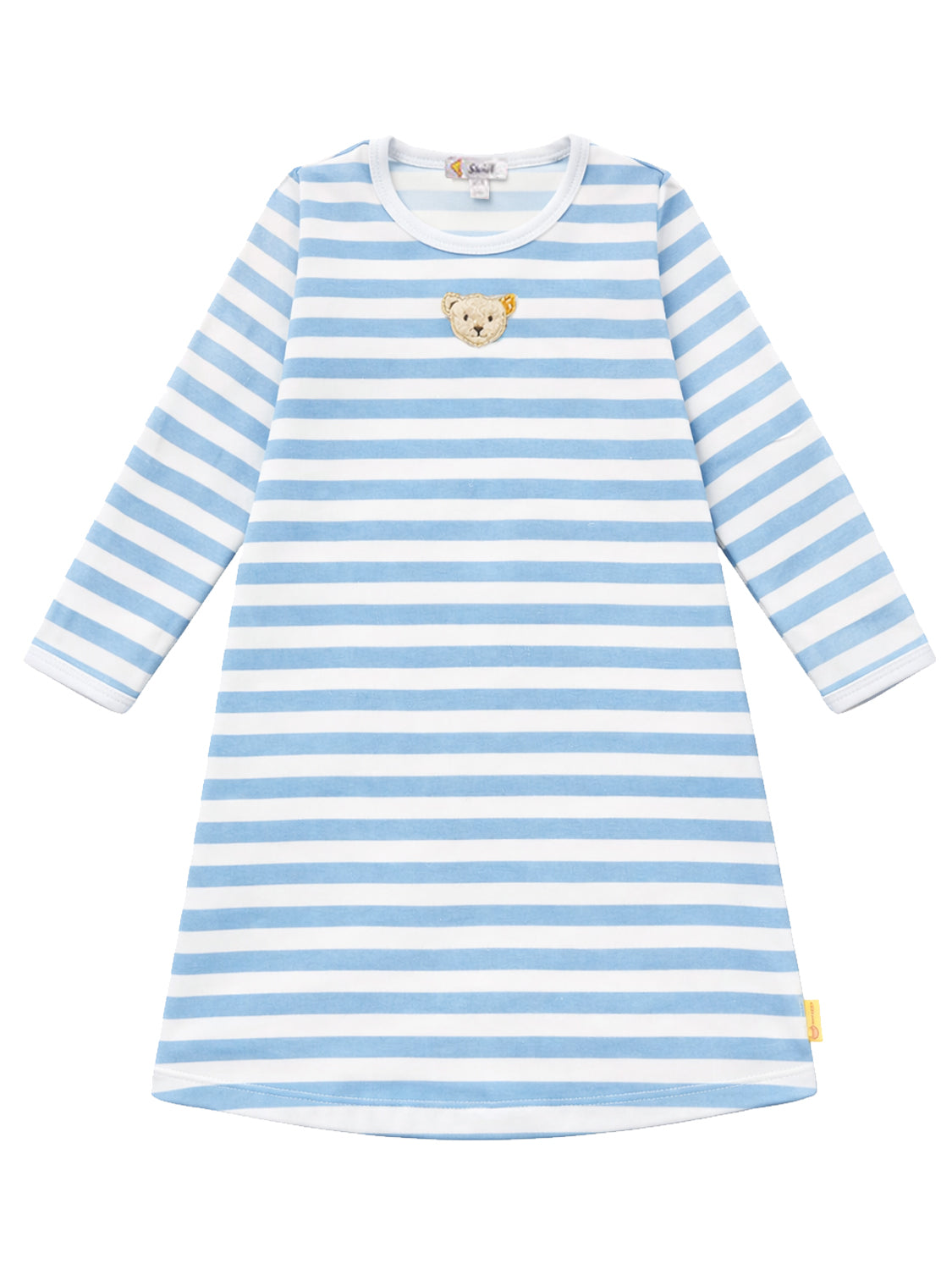 Nicki nightdress BASIC striped in blue/white blue/white