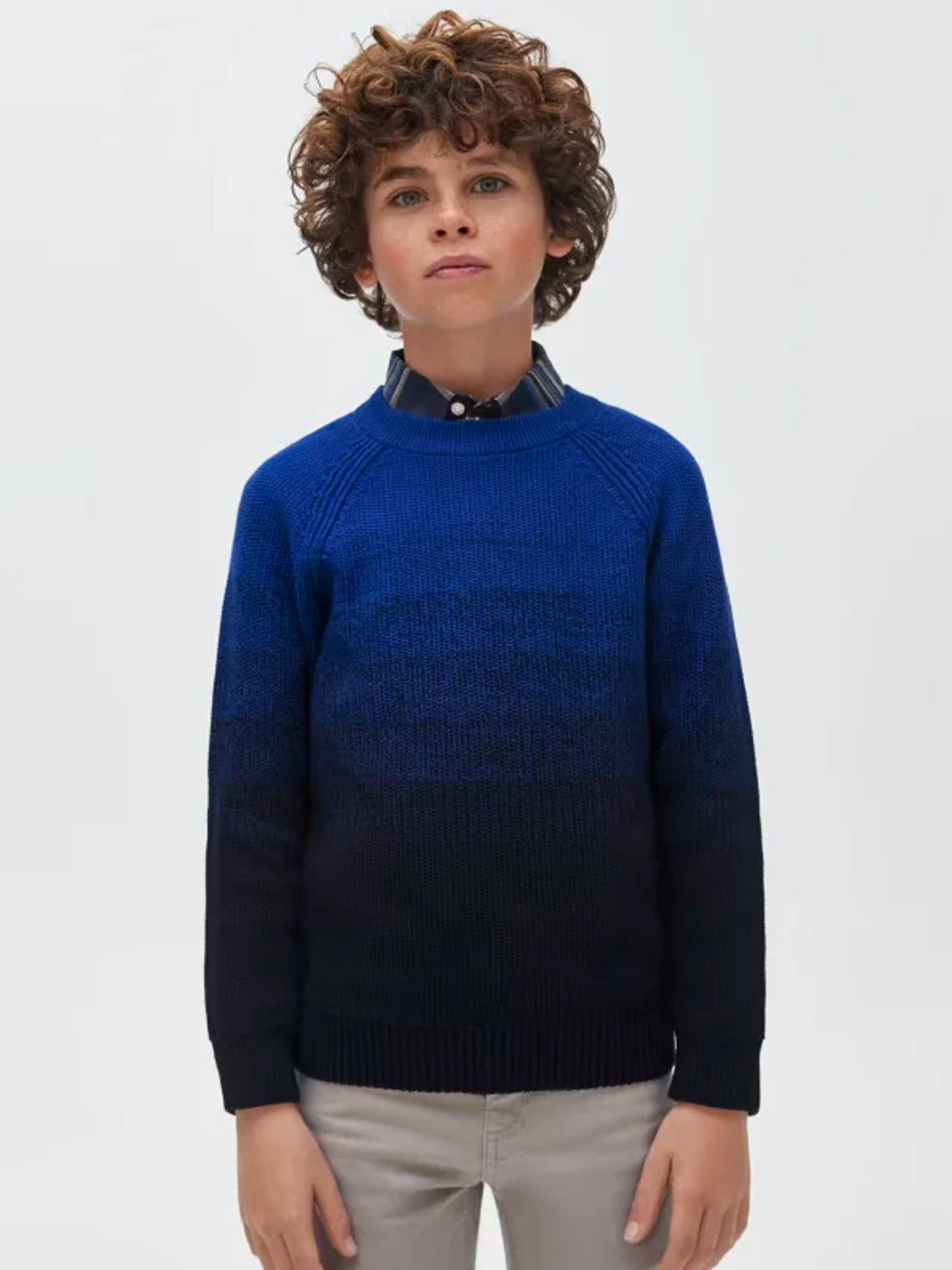 Navy blue sweater