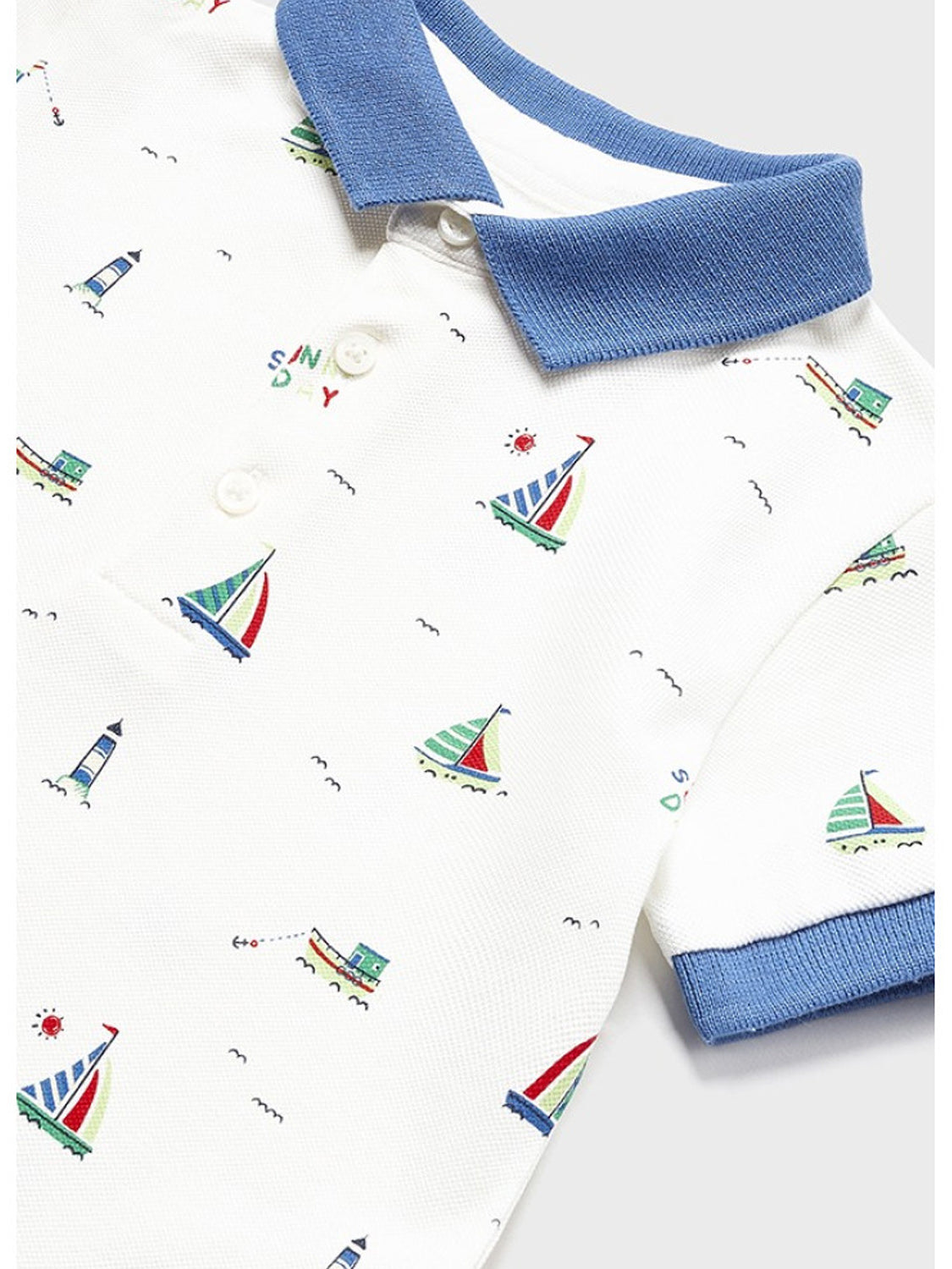 Polo shirt SEA in white white