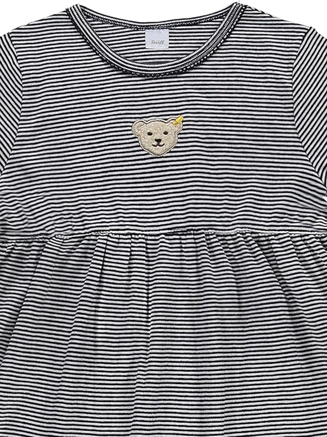 Nightdress BASIC striped in dark blue dark blue