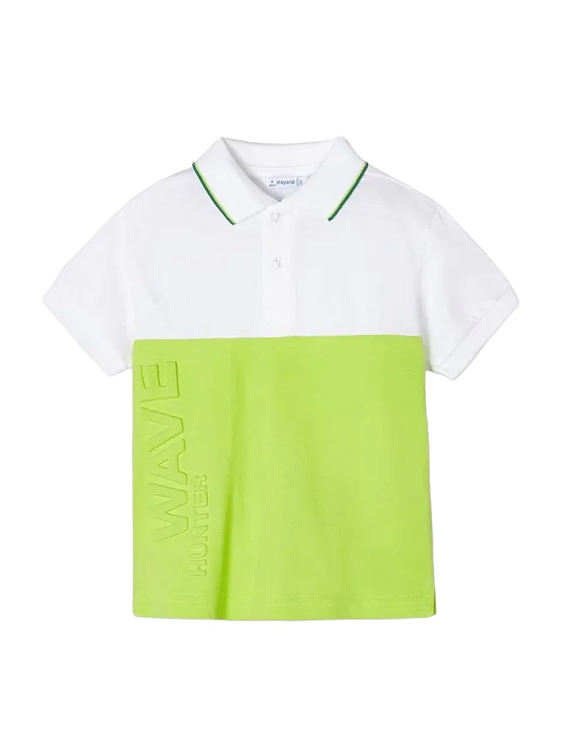 Polo shirt WAVE HUNTER in kiwi kiwi