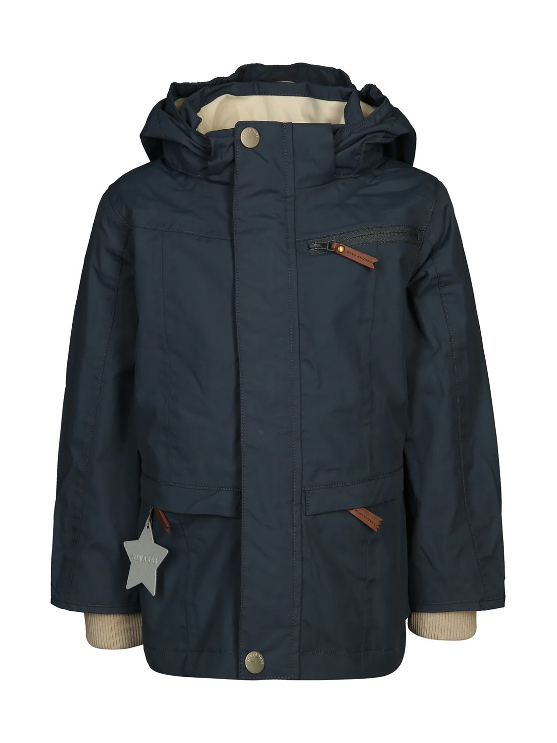 Skijacke Blau