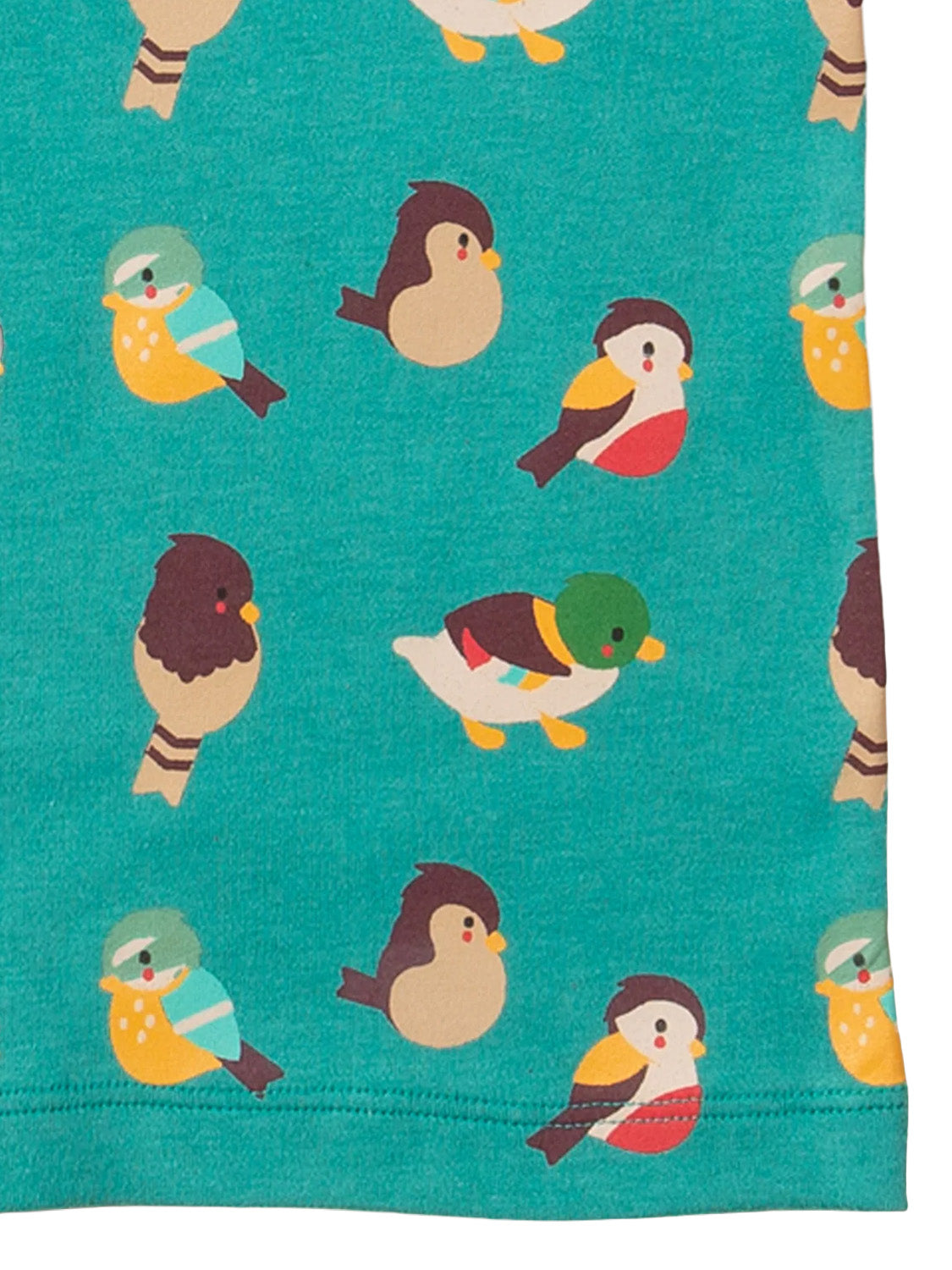 T-Shirt GARDEN BIRDS blue