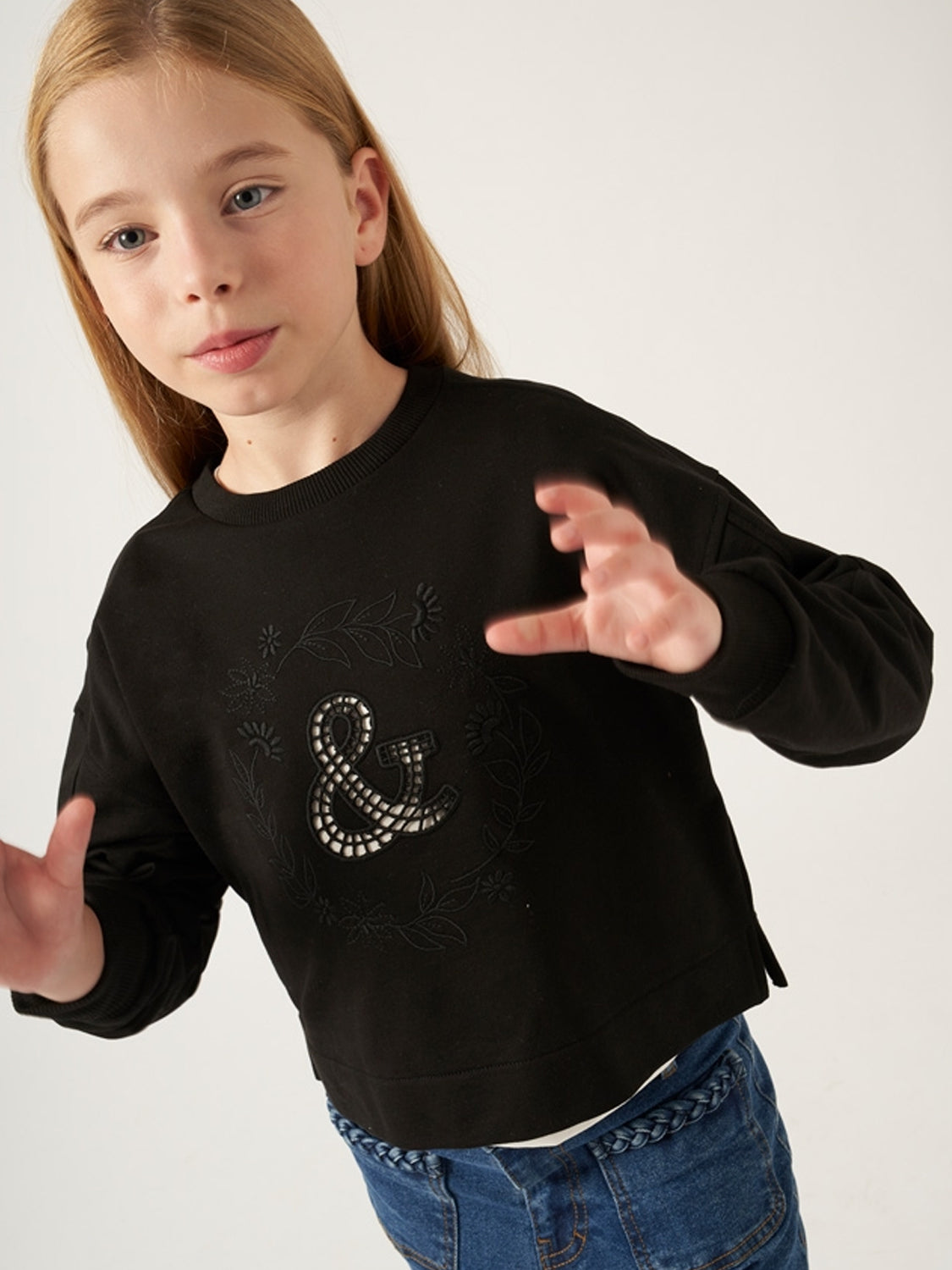Sweatshirt Schwarz