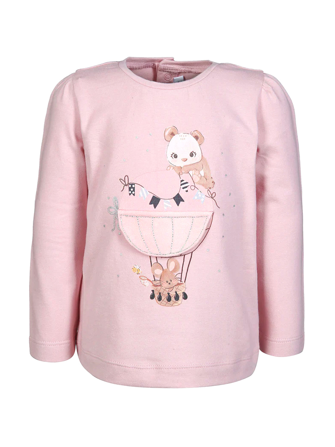 Long sleeve shirt DREAMY in pink pink