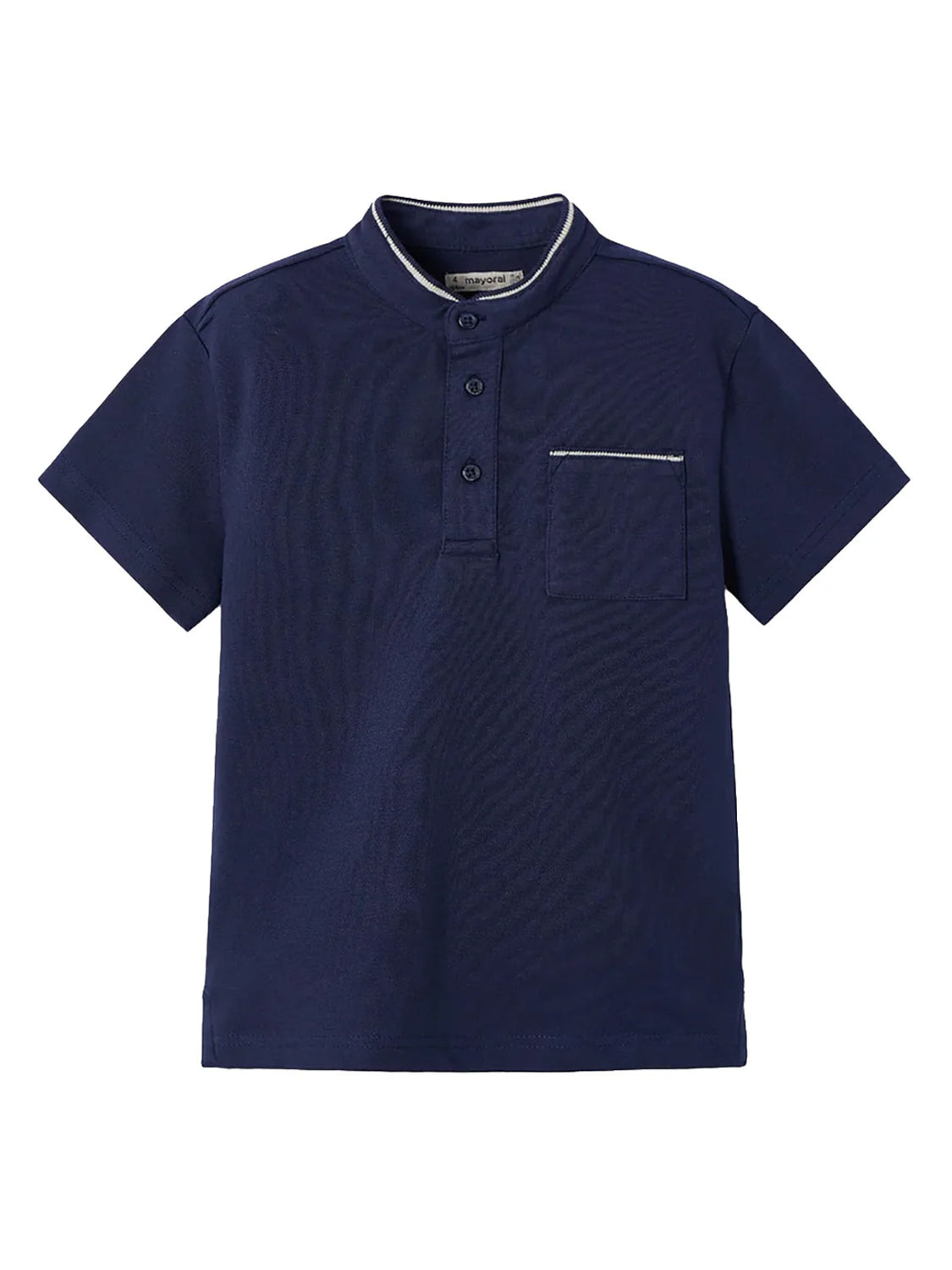 Polo shirt MAO in navy blue