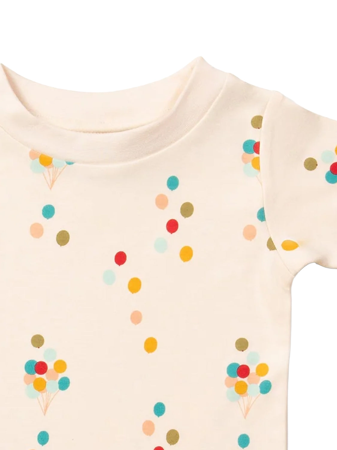 T-Shirt RAINBOW BALLOONS white