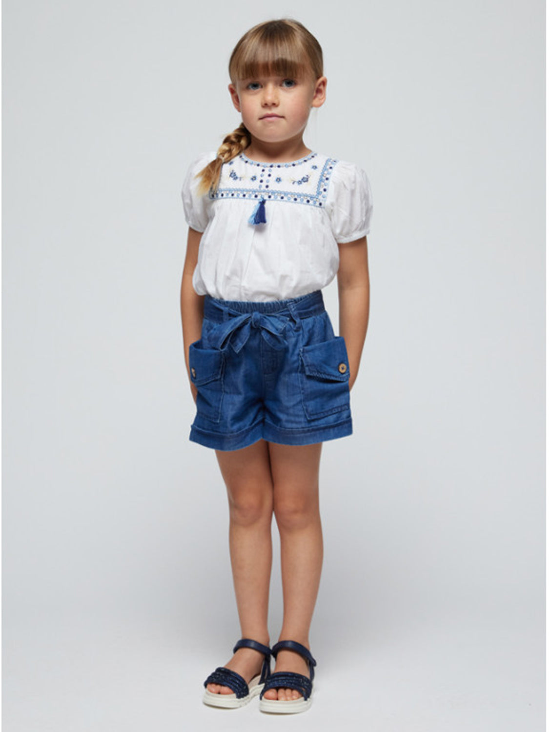Shorts Blau