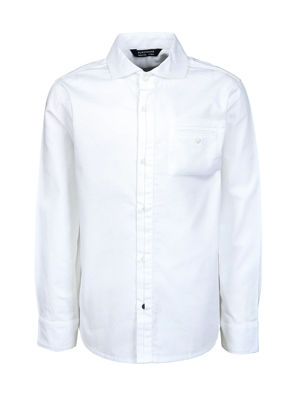 Long-sleeved shirt ELEGANT in white white