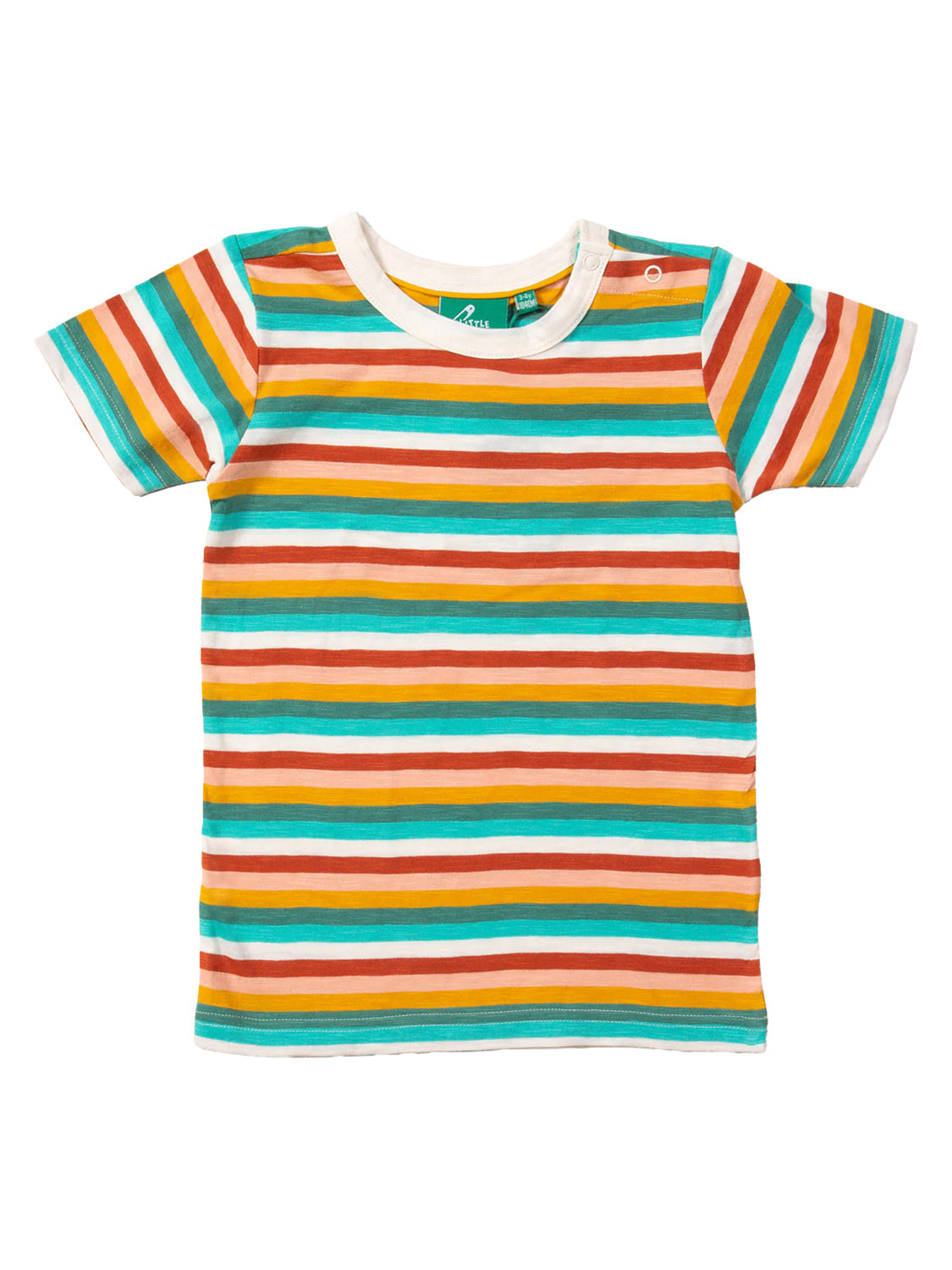 T-shirt RAINBOW STRIPES SUMMER colorful