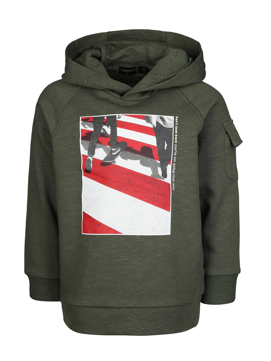 Hoodie Olivgrün