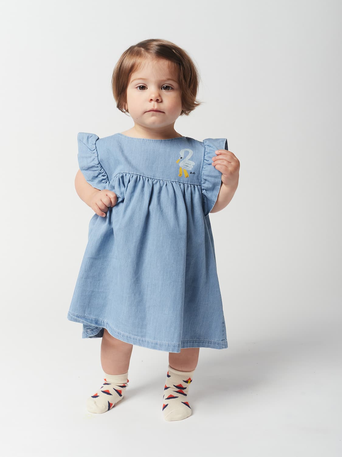 Bobo Choses Kids dress Pelican in 6708480855-2.jpg | NICKIS.com