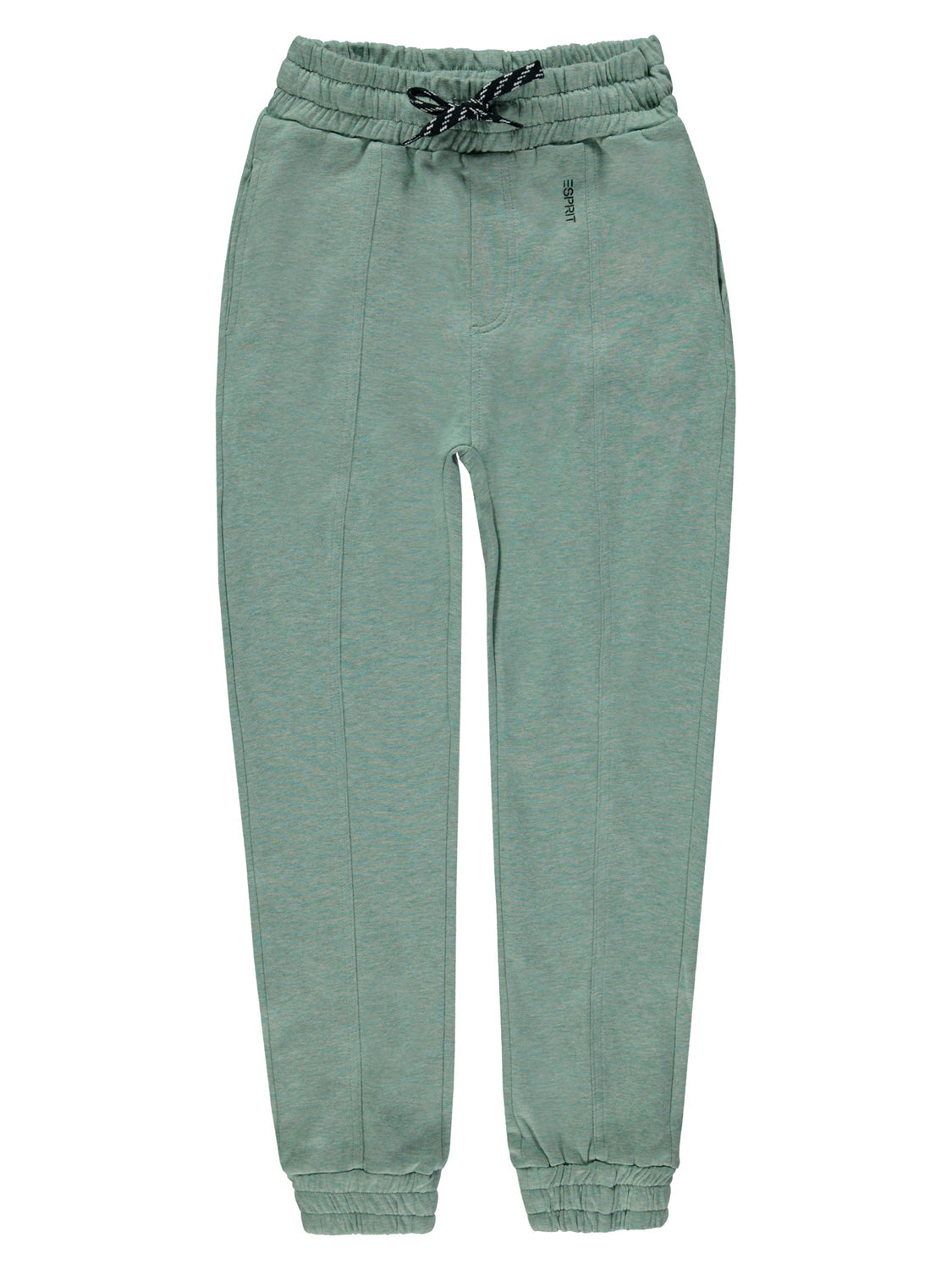 Jogginghose Mintgrün mit elastischem Bund und Bündchen, ideal für gemütliche Tage zu Hause. Perfekte Wahl für stilvolle und bequeme Momente.