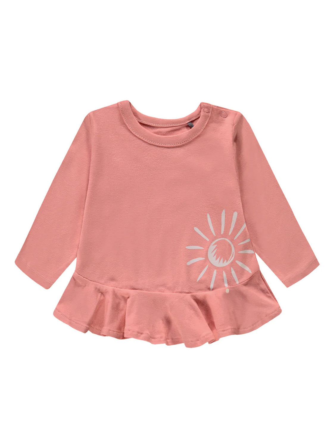 Longsleeve Hello Sunshine Apricot