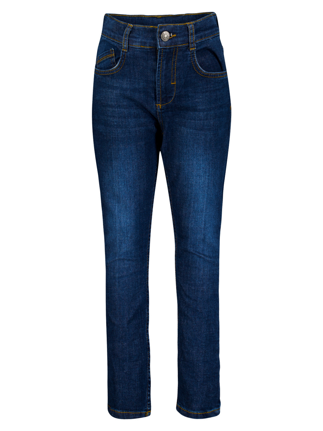 Jeans Marineblau: Sehr schmal geschnittene Esprit-Jeans mit geradem Bein, Waschungseffekten, Gürtelschlaufen und Taschen, ideal für stilbewusste Mamas im bellybutton-Shop.