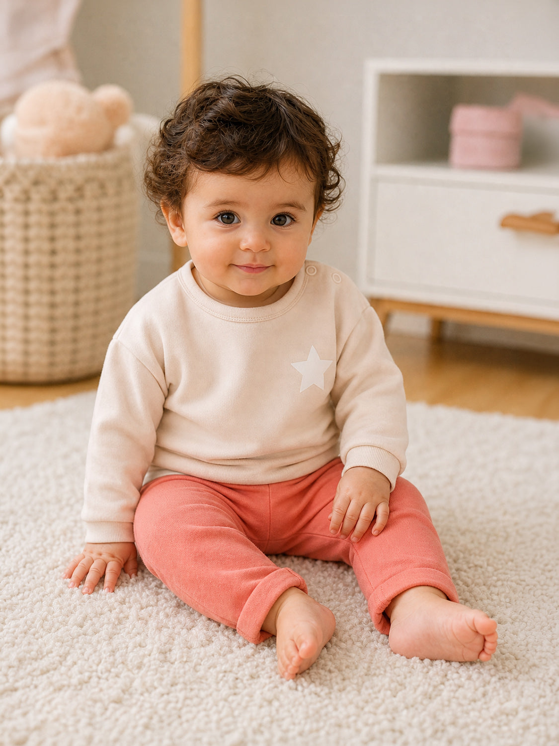 Sweatshirt Beige