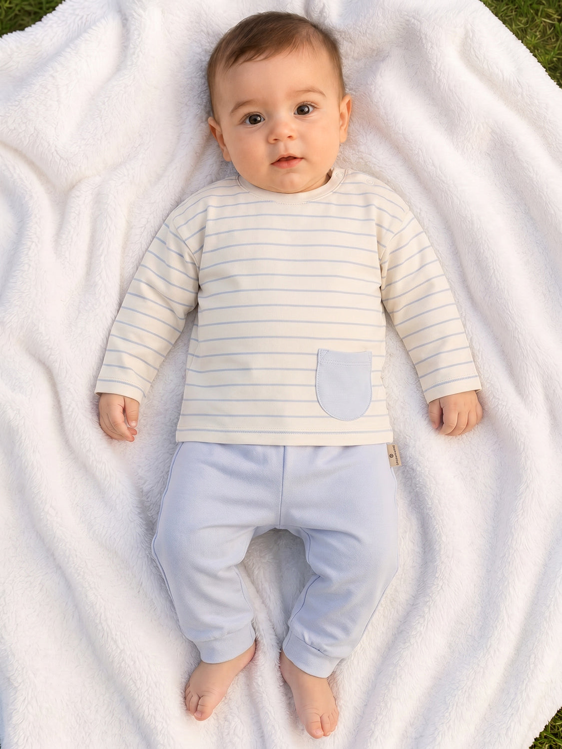 Jogging Bottoms Light Blue