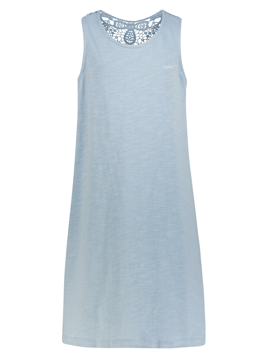 esprit blue dress Vintage 90's Esprit Smocked Denim Jean Blue Dress Size 4/5 XS