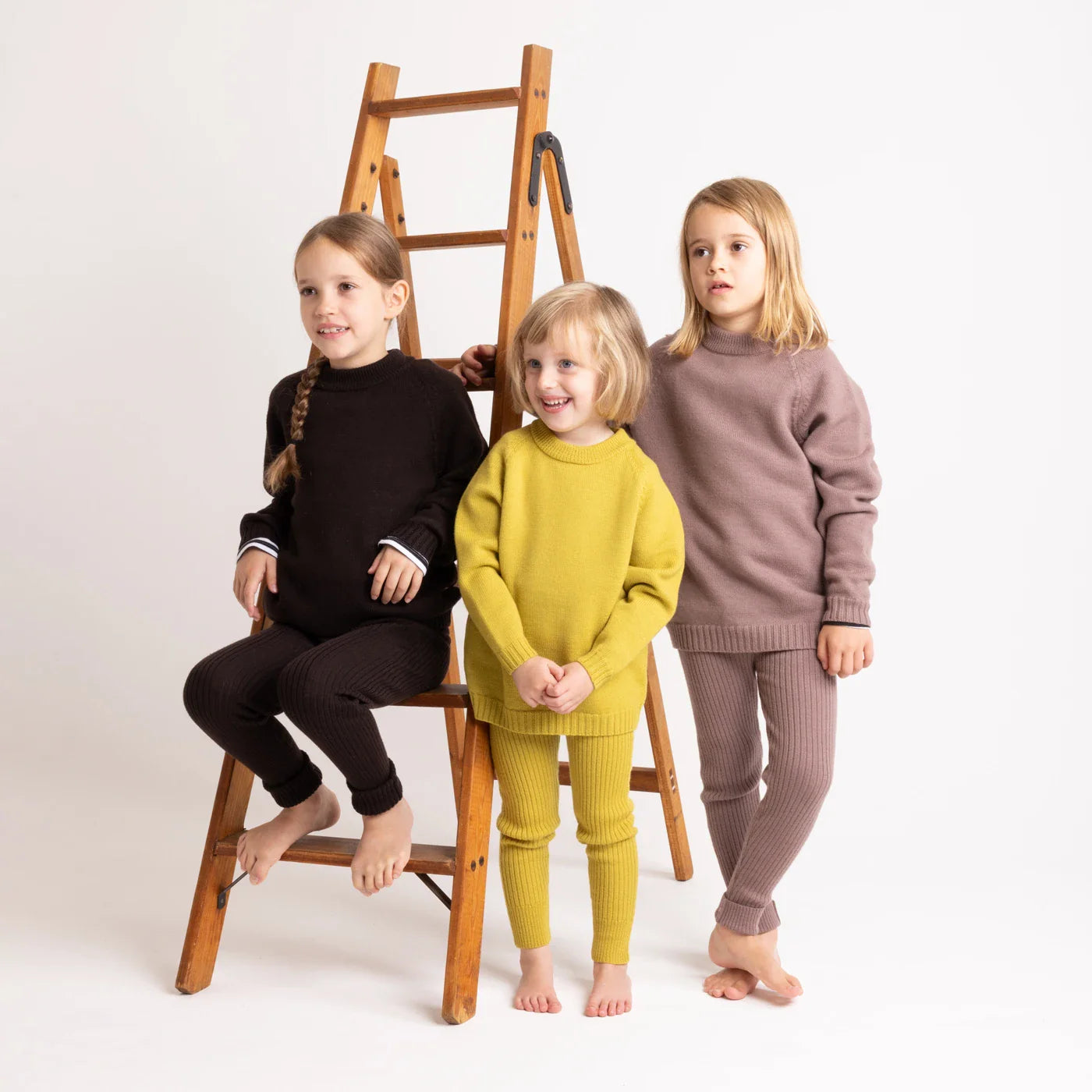THE WOOLLY LEGGINGS - mauve