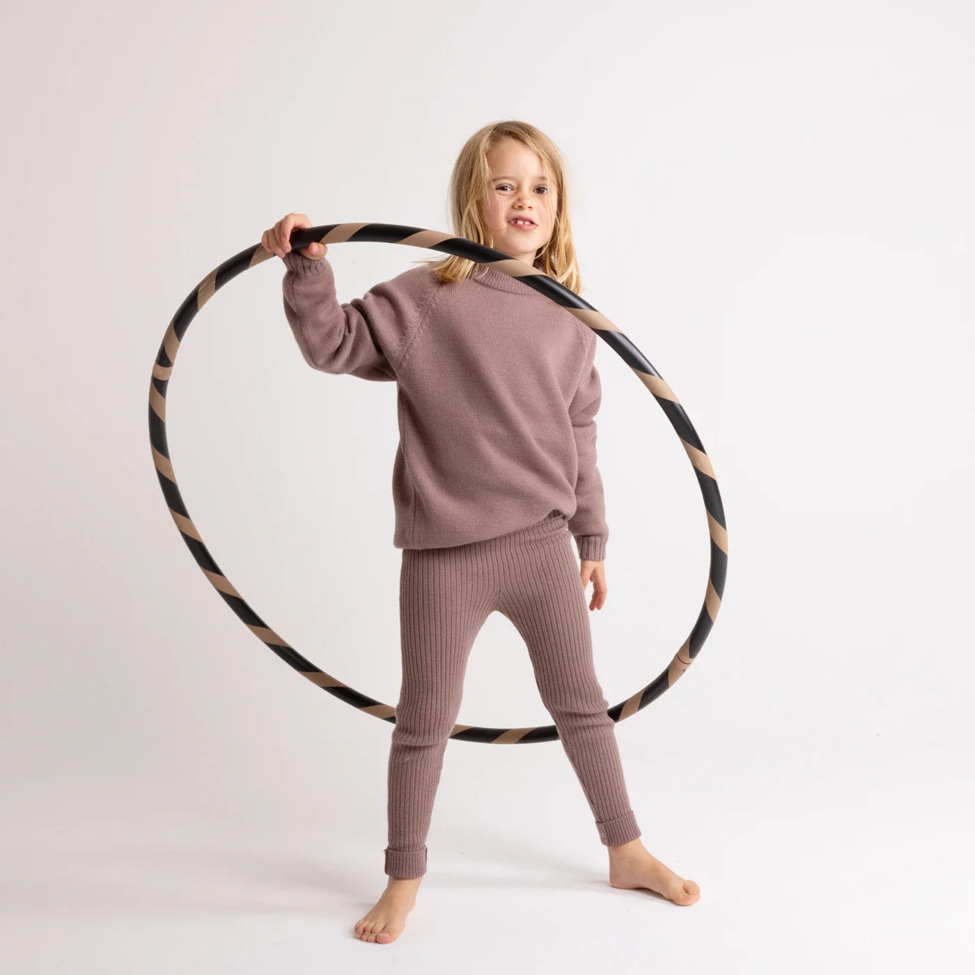 THE WOOLLY LEGGINGS - mauve