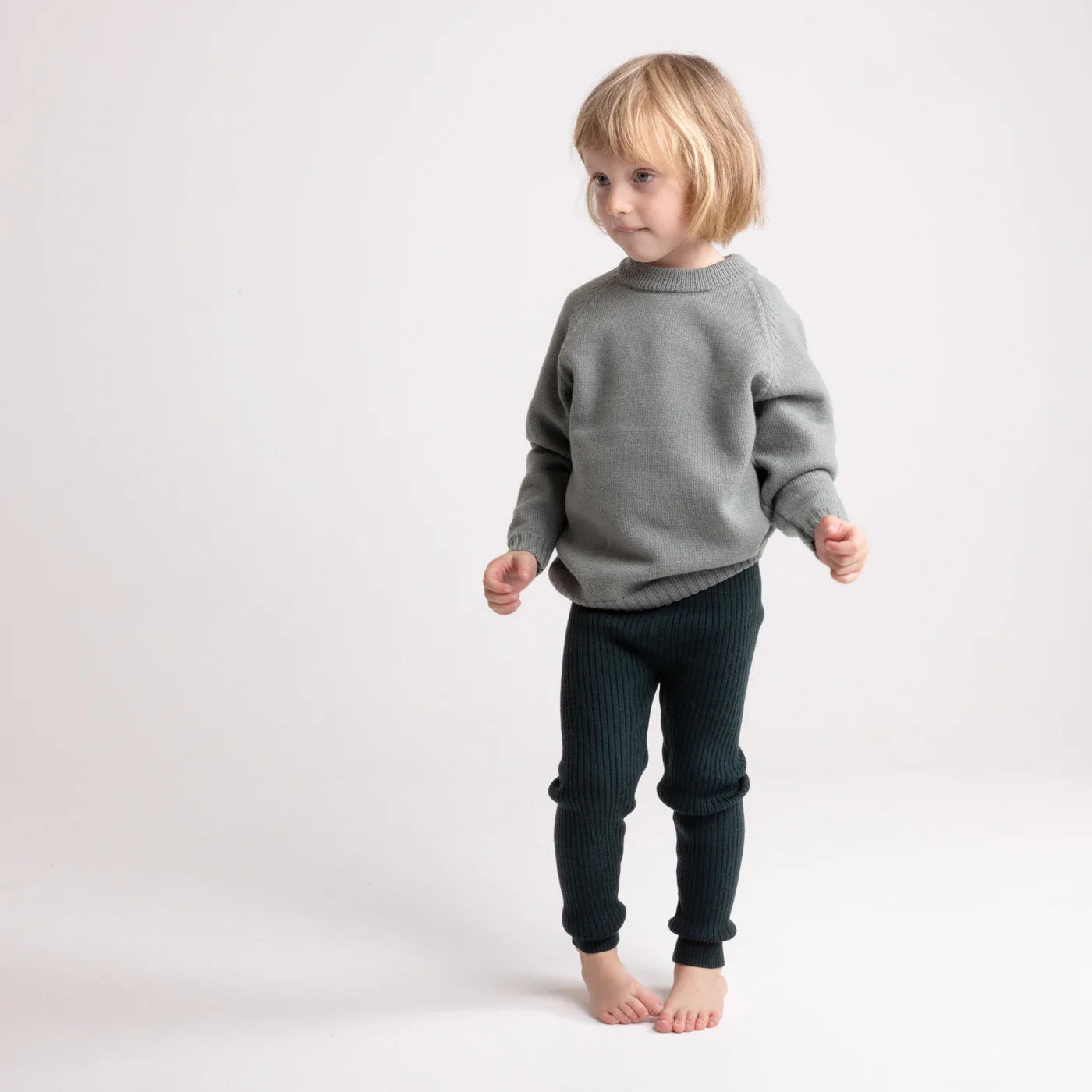 THE WOOLLY SWEATER - sage