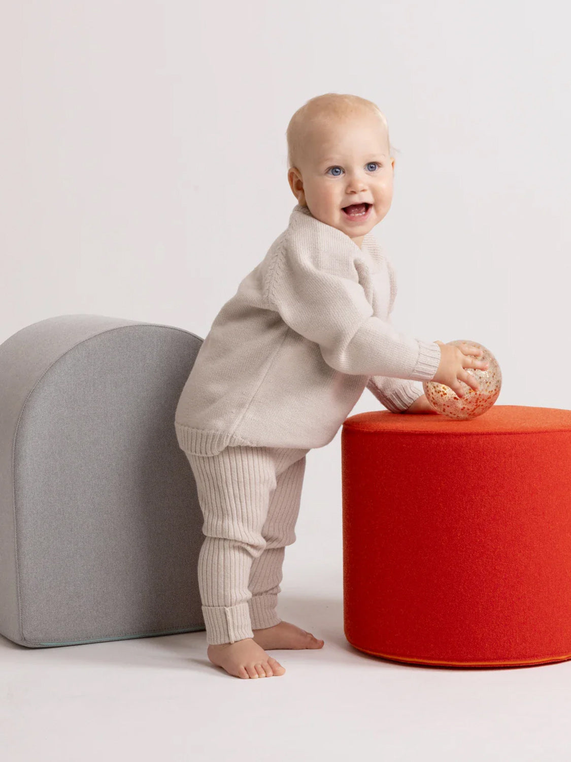 THE WOOLLY LEGGINGS - rose