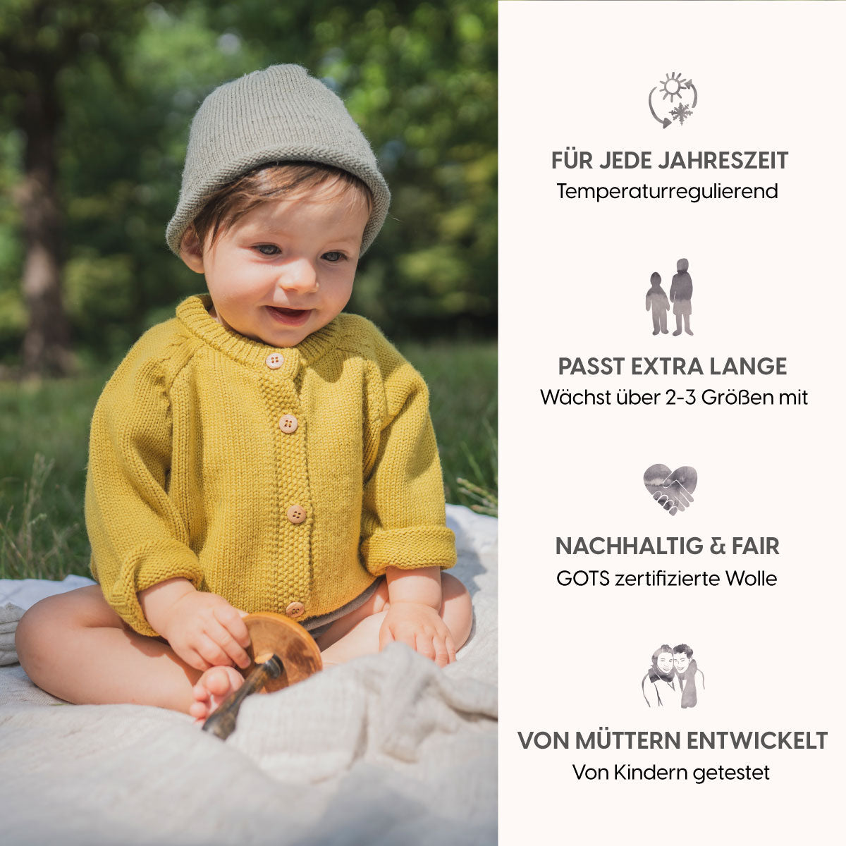 THE WOOLLY CARDIGAN - quince