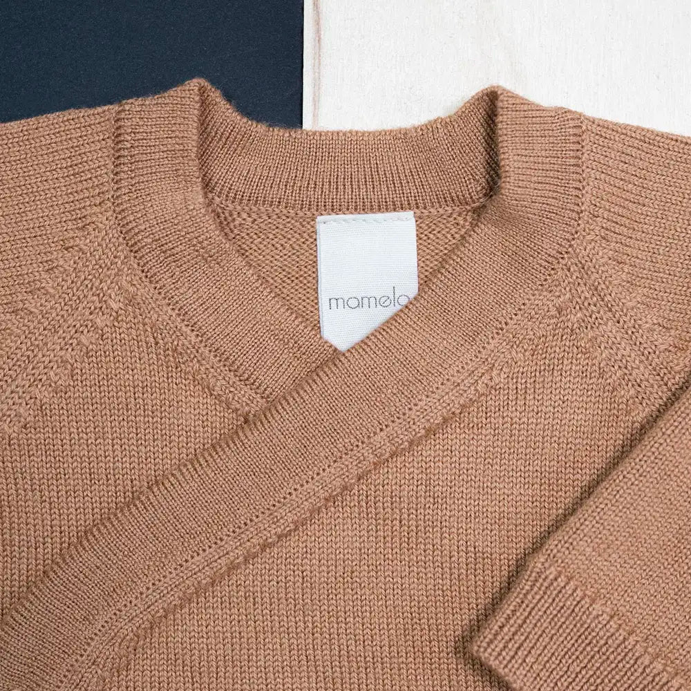 THE WOOLLY BABY JACKET - camel