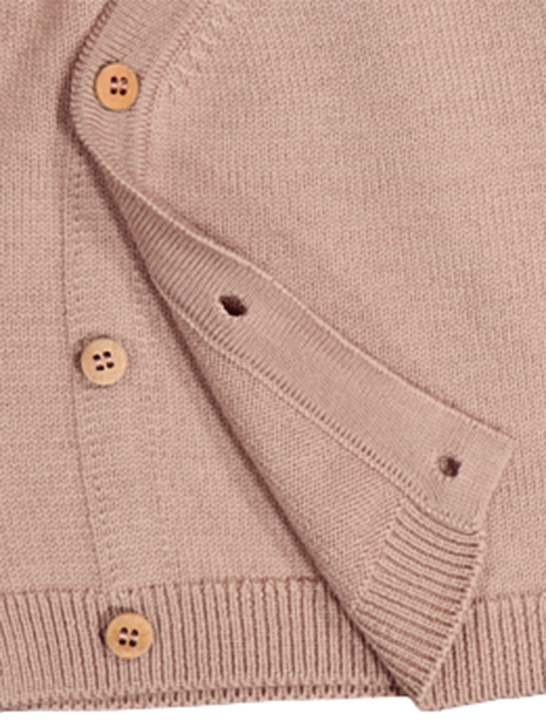 THE WOOLLY BABY JACKET - cappuccino