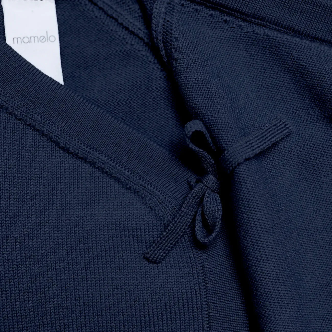 THE WOOLLY BABY JACKET - midnight blue